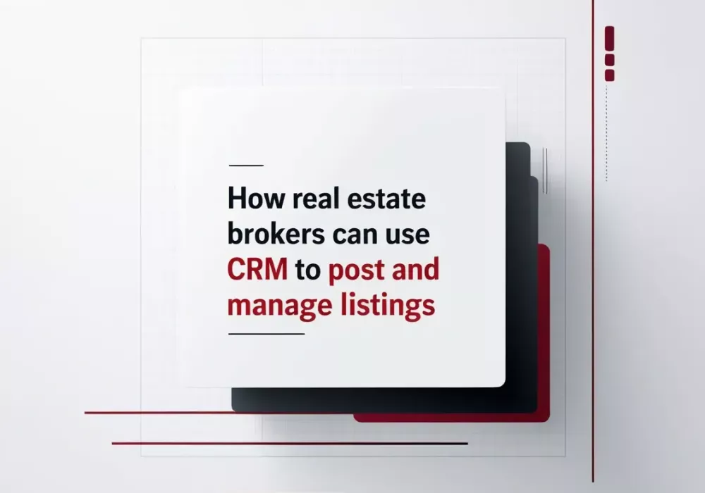 CRM to Post and Manage Listings